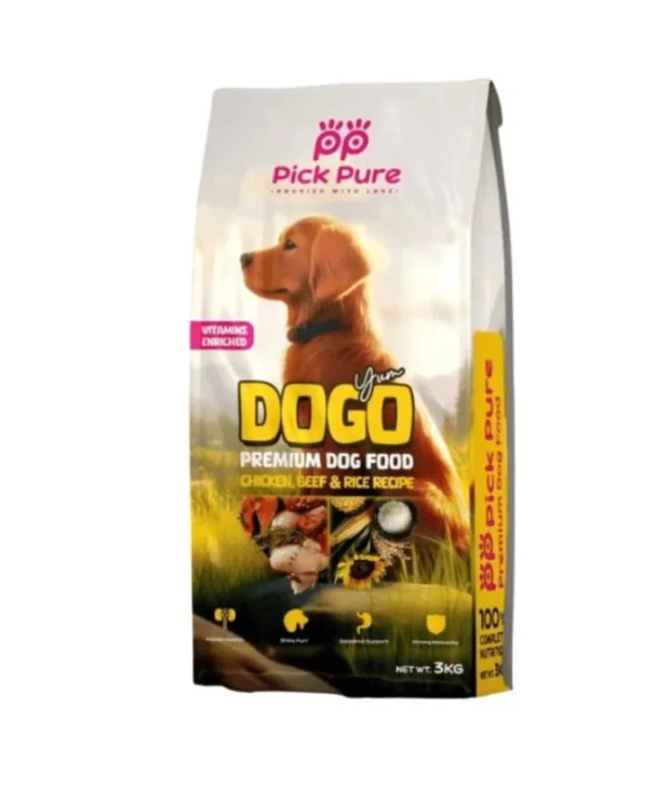 Pick Pure Dog food  3kg